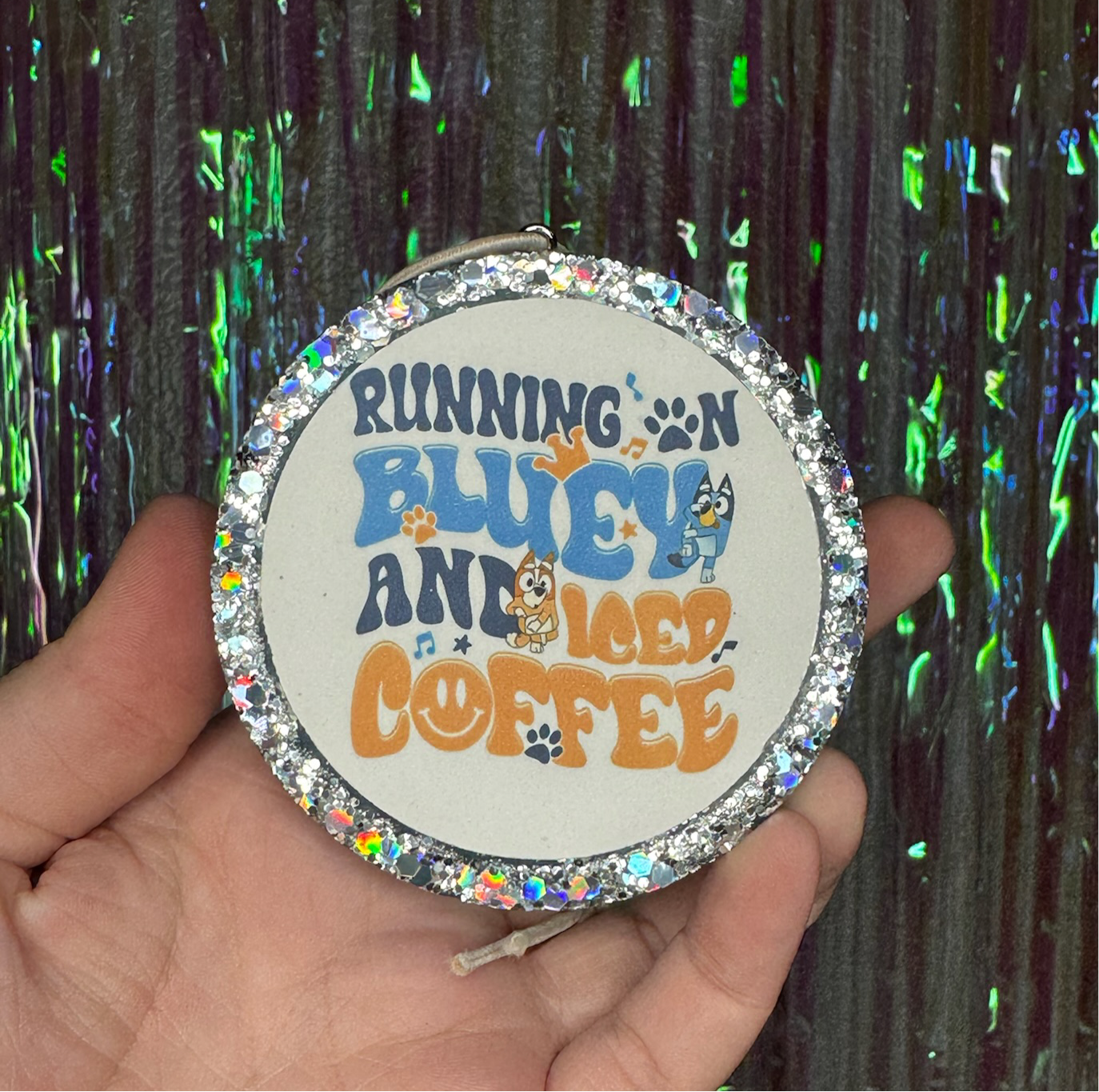 Blue Dog & Iced Coffee