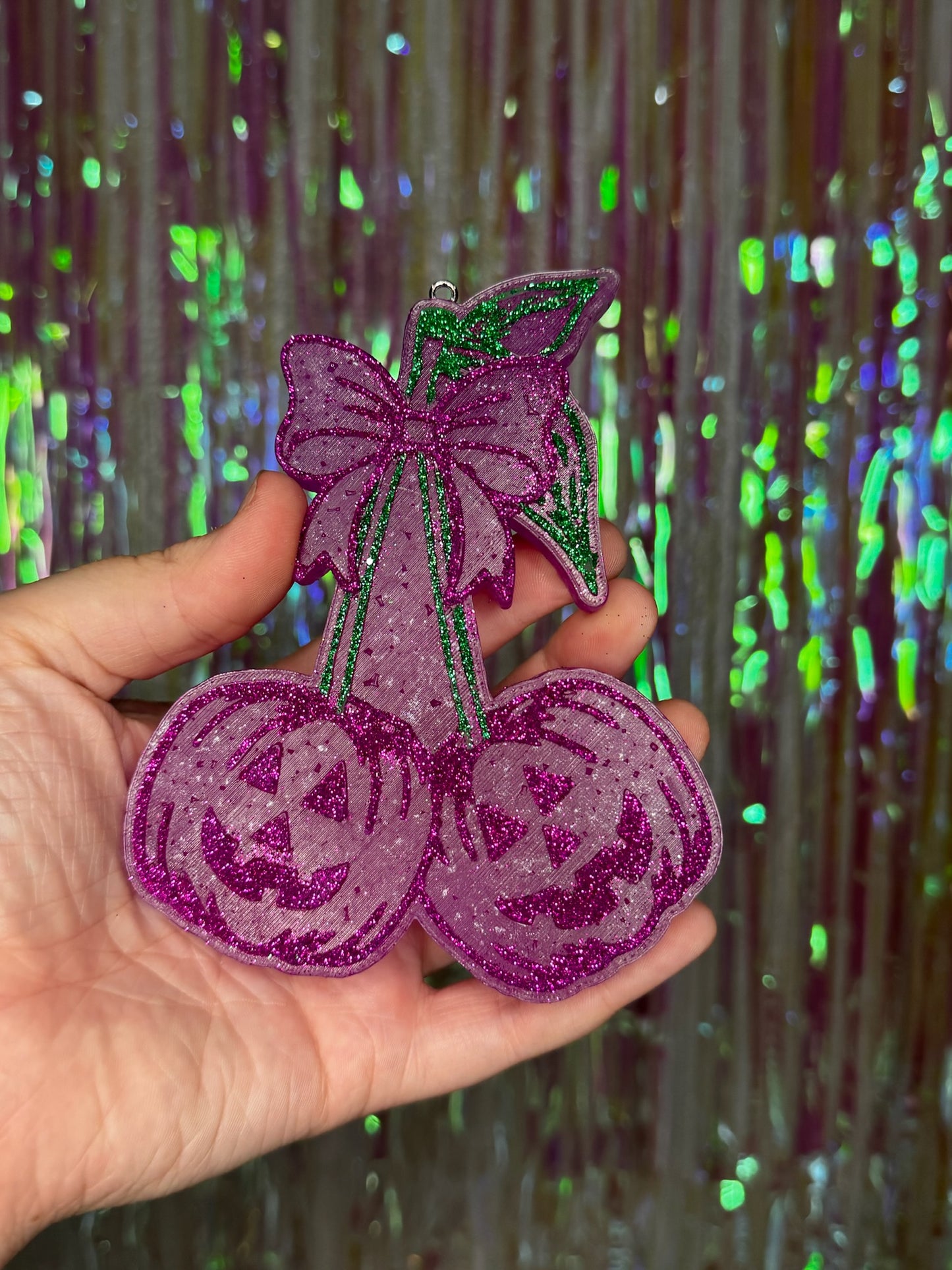 .Pumpkin Cherries - Purple