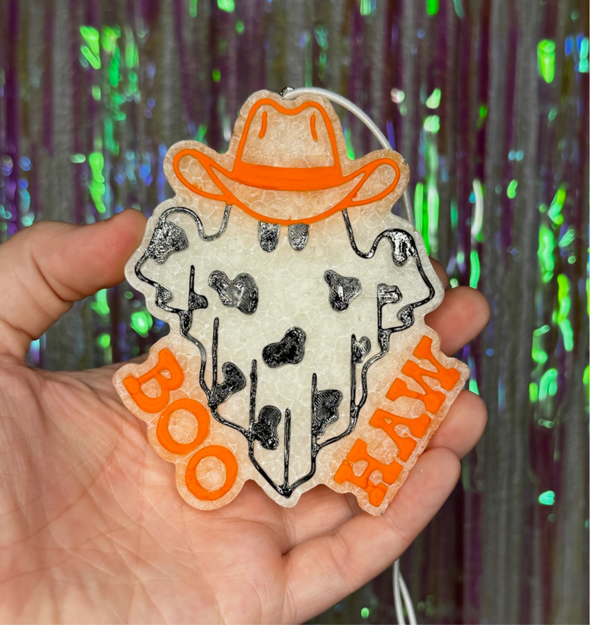 .Boo Haw - Orange & Black