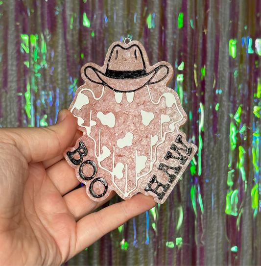 .Boo Haw - Light Pink & Black
