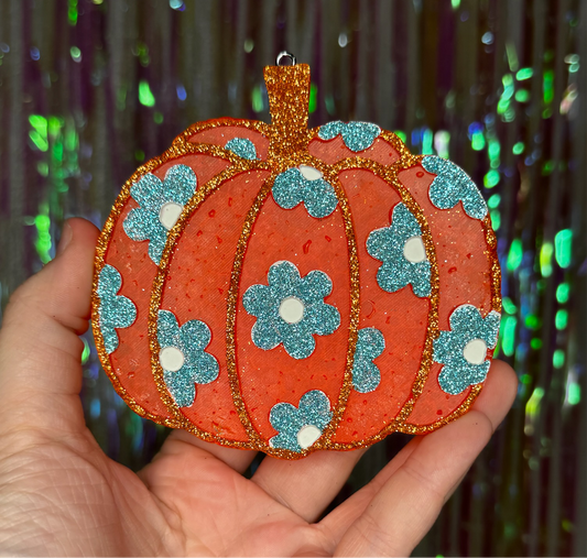 .Pumpkin - Orange & Blue