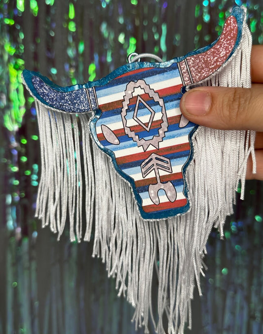 USA Bull with fringe
