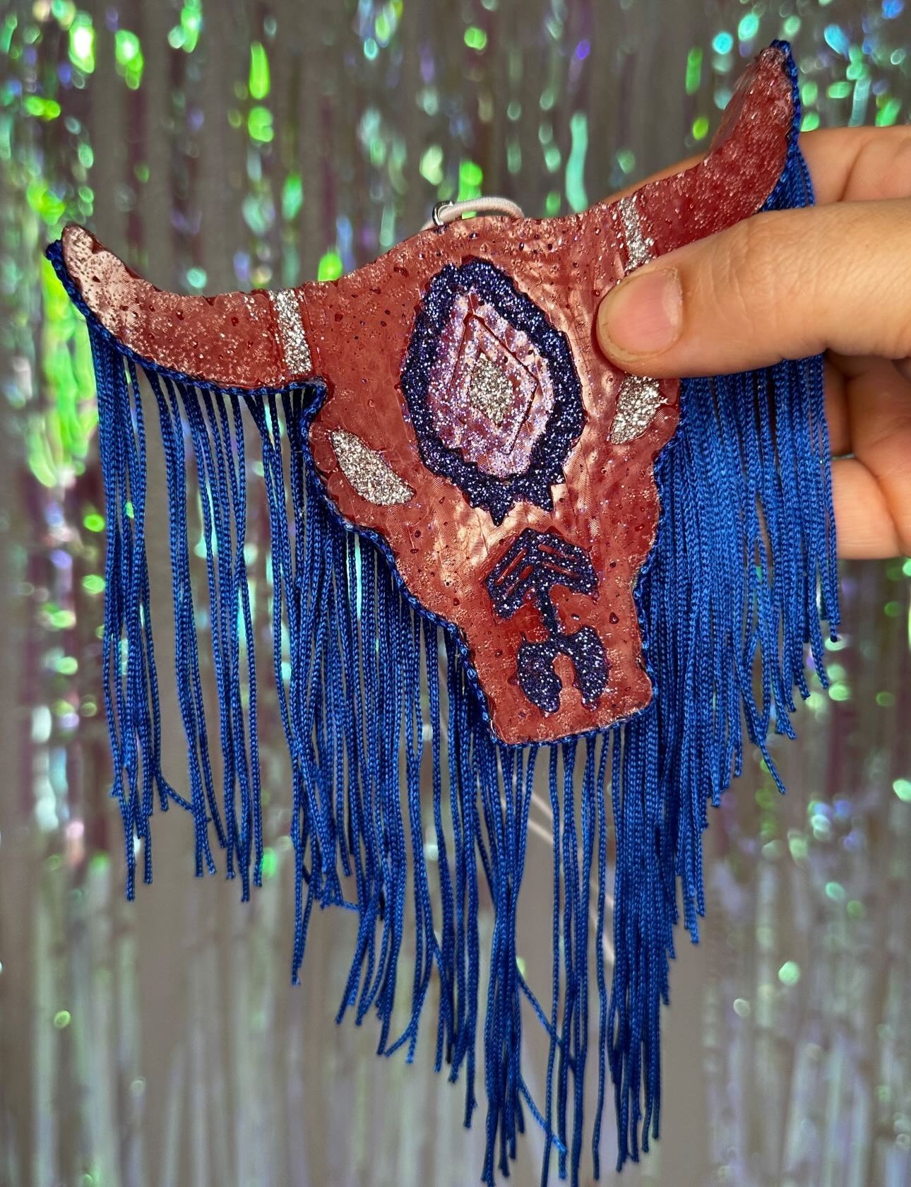 USA Bull with fringe
